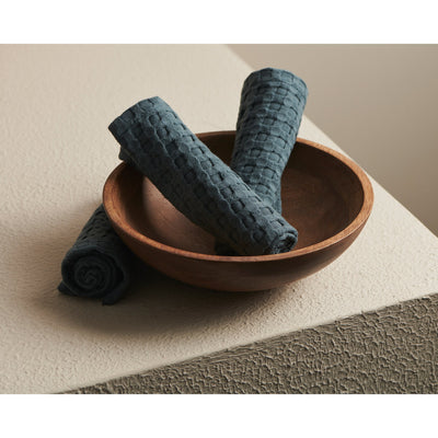 Storm | Cotton Bamboo | Waffle | Face Towels - Set of 2