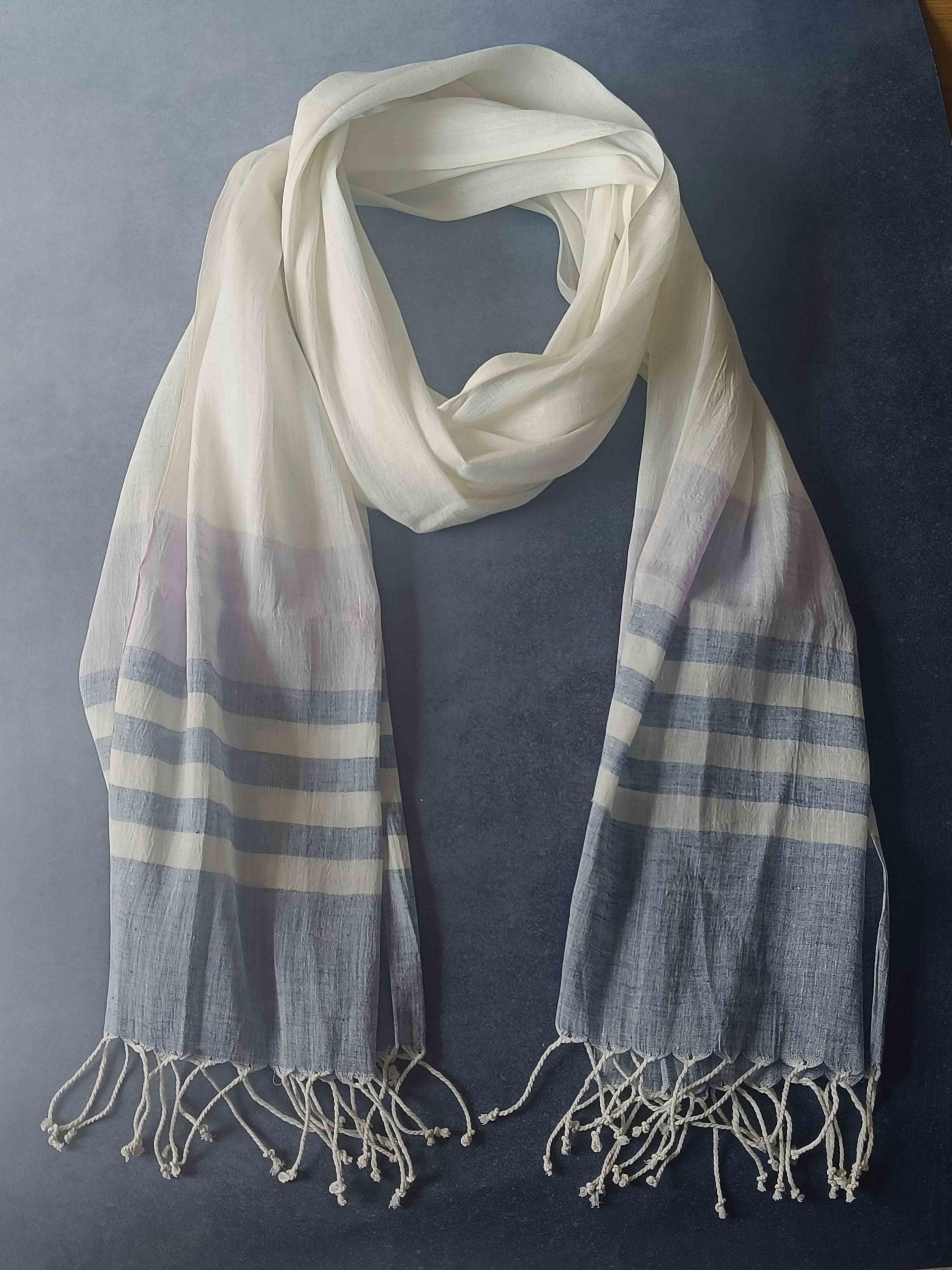 Striped - Hemp Stole I