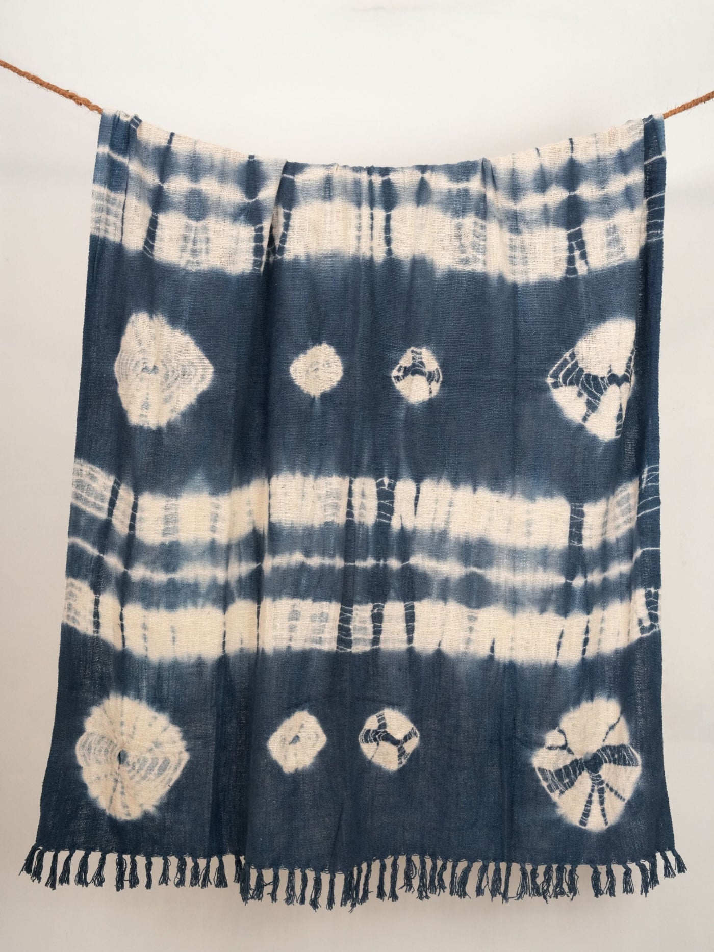 Stripes Tie Dye Throw