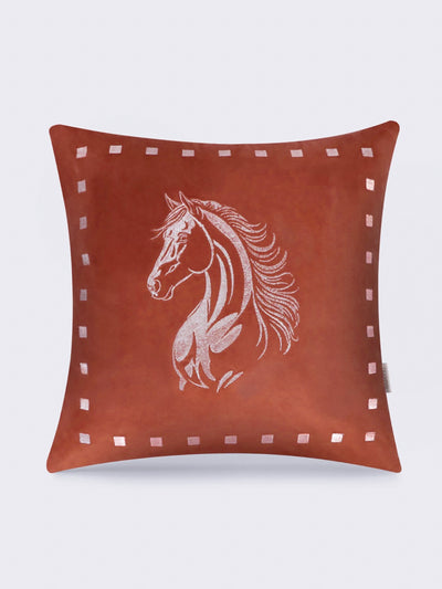 Sultan Copper Velvet Cushion