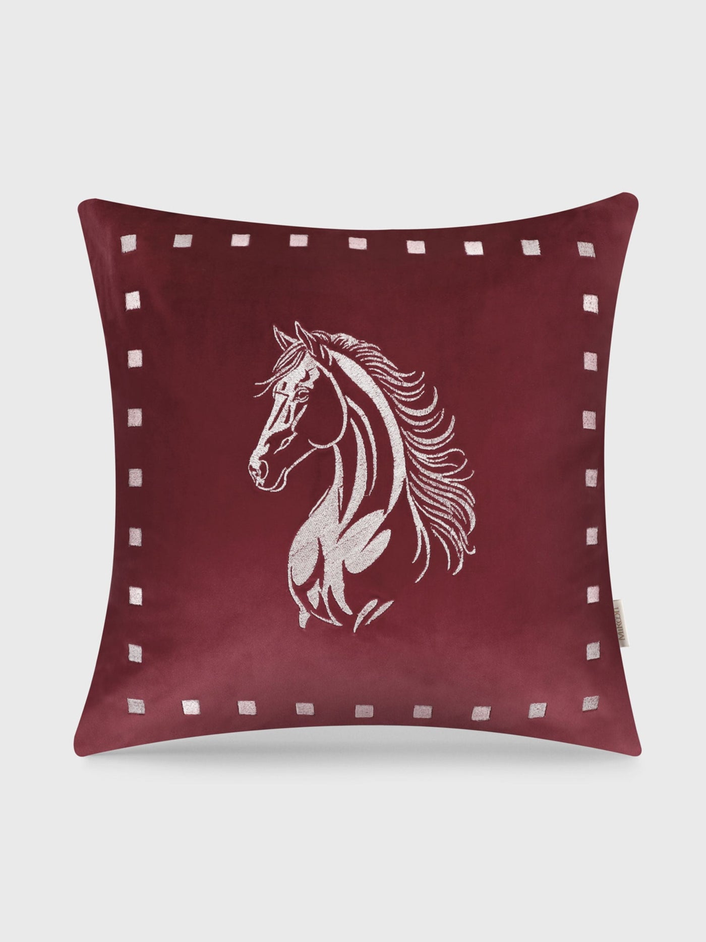 Sultan Ruby Velvet Cushion