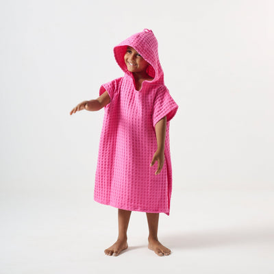 Super Snug | Cotton | Waffle | Children's Poncho