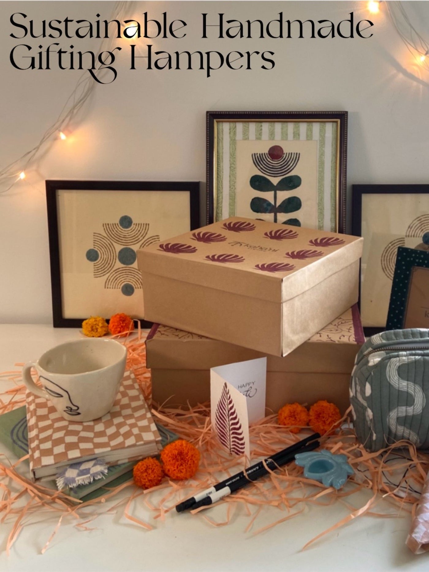 Sustainable Handmade Festive Hampers Bloom Box