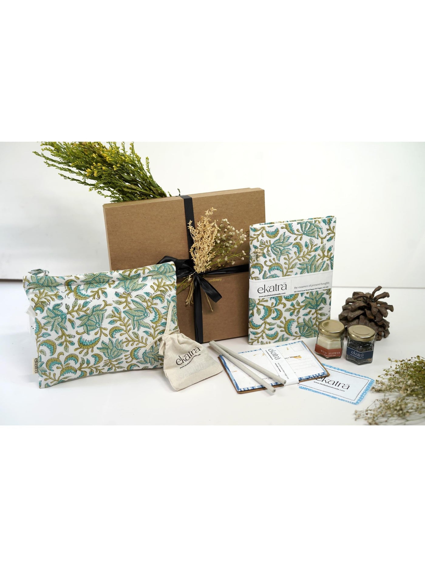 Sustainable Thoughtful Hamper - Green Leafy Floral