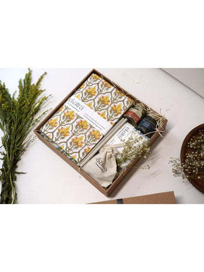 Sustainable Thoughtful Hamper - Yellow Floral