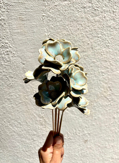 Sweetheart Cosmic Blue - Single Flower Stem