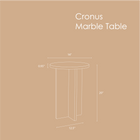 Jupiter Marble Table