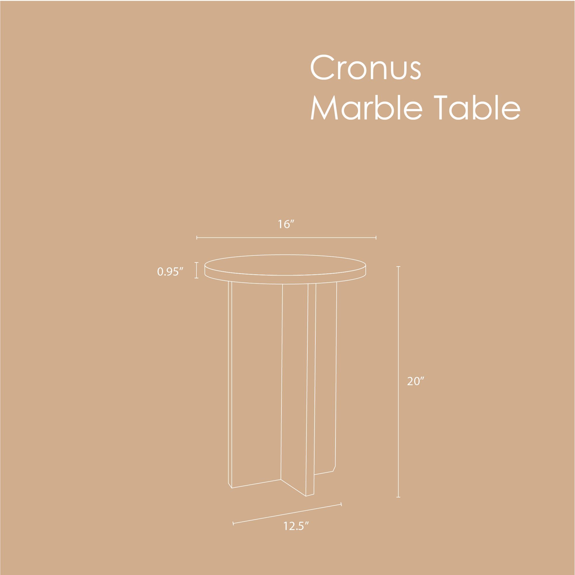 Jupiter Marble Table