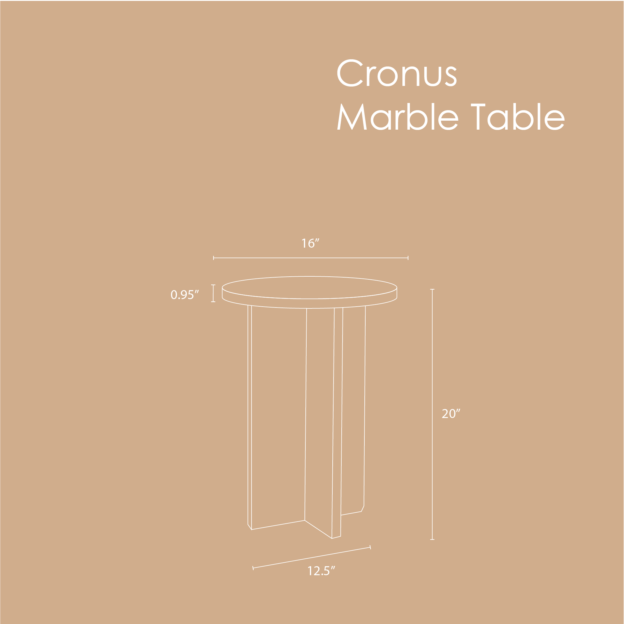 Jupiter Marble Table