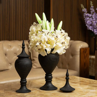Buckingham Vase With Lid - Tall