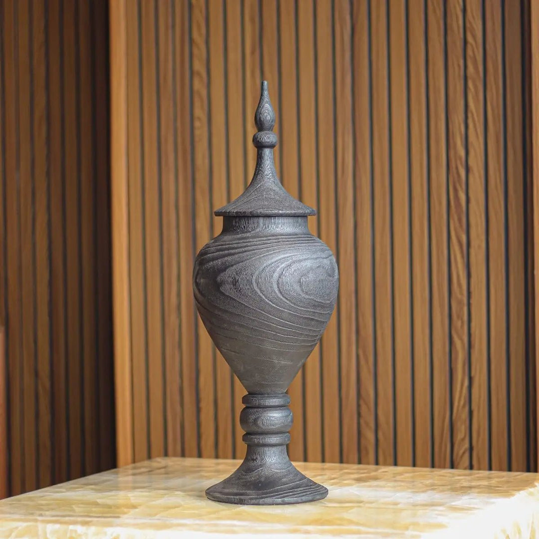 Buckingham Vase With Lid - Tall