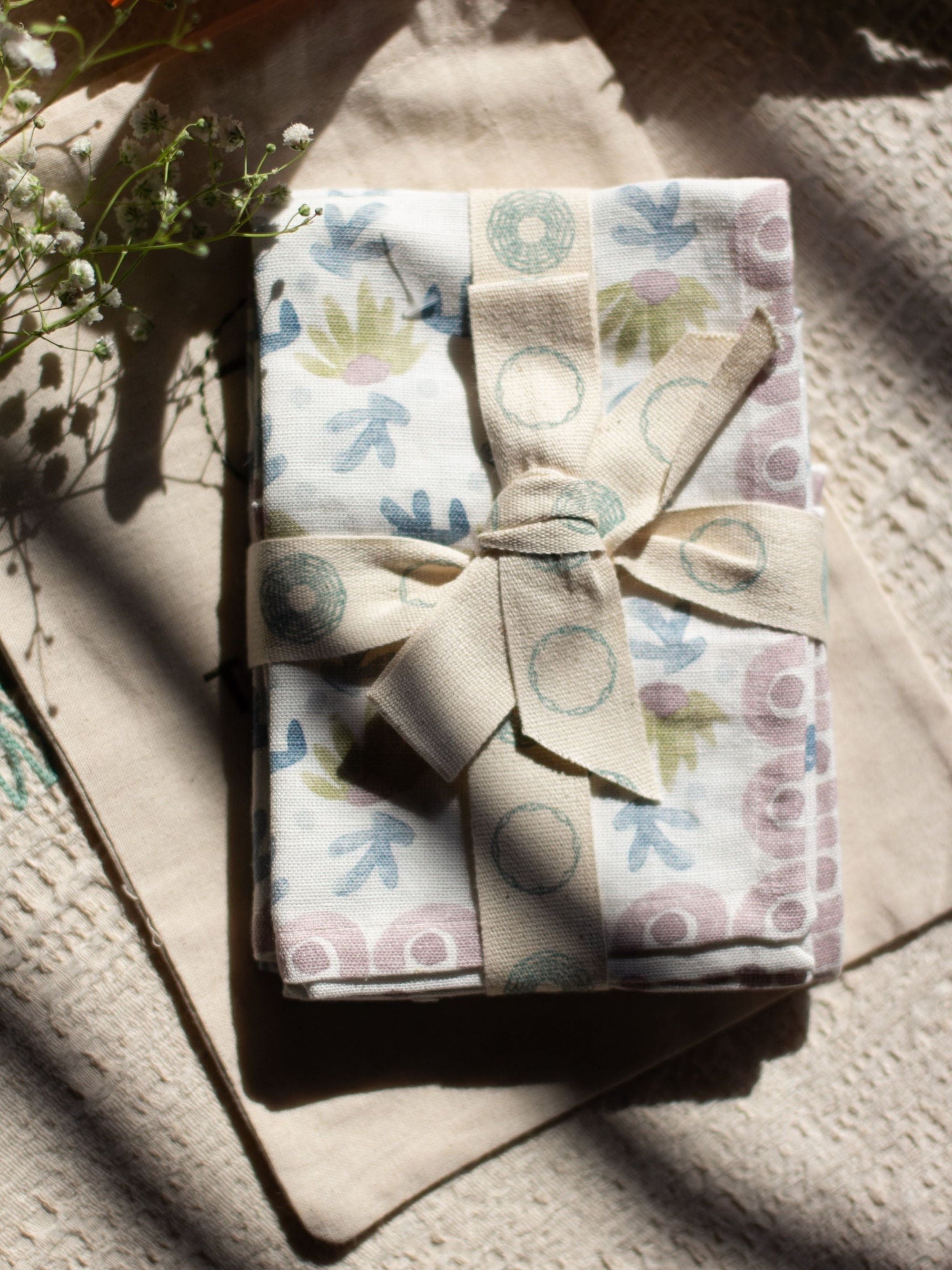 Set Of 2 - Khwaab Splash Cotton Napkin
