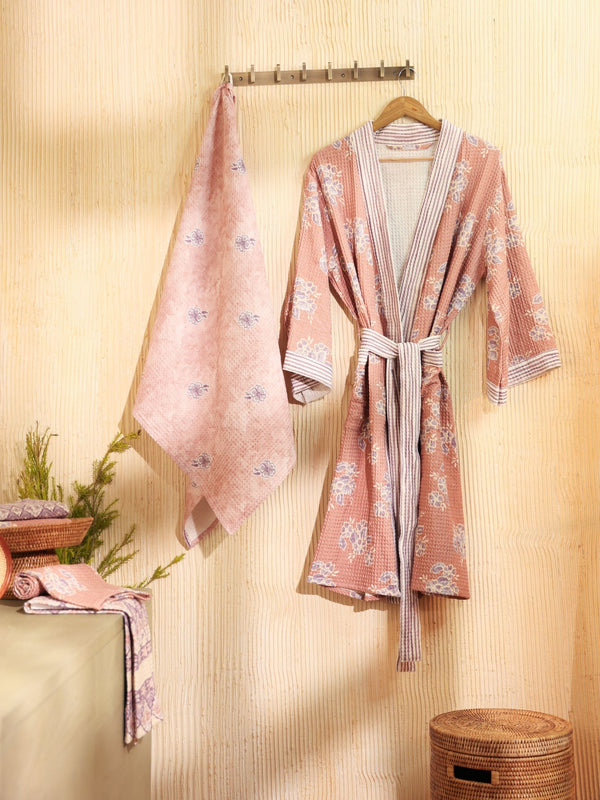 Mimo Pink Bath Towel