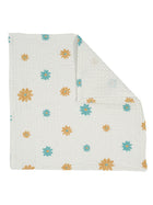 Mosiac Purple Face Towel | Set Of 2