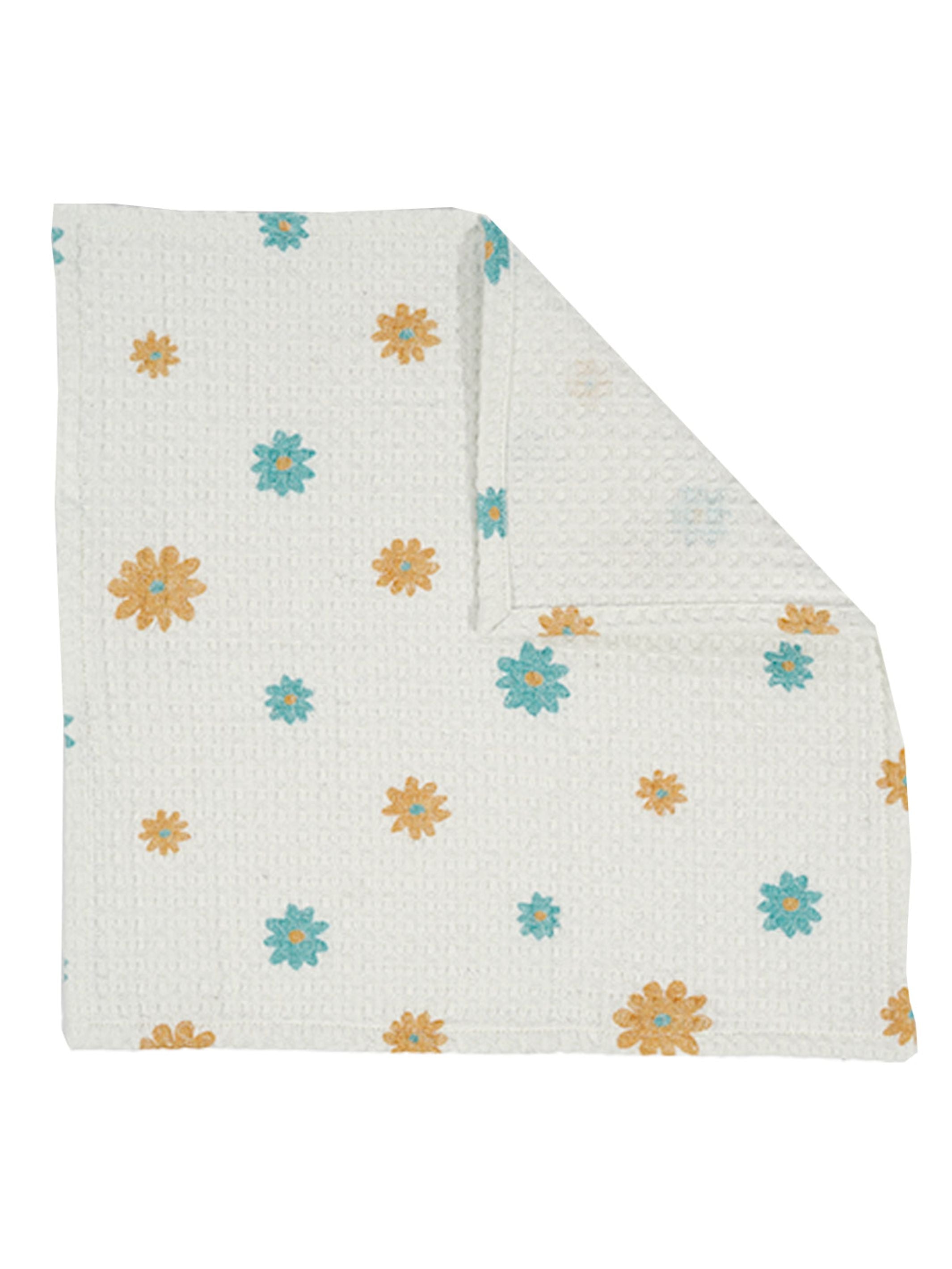 Mosiac Purple Face Towel | Set Of 2
