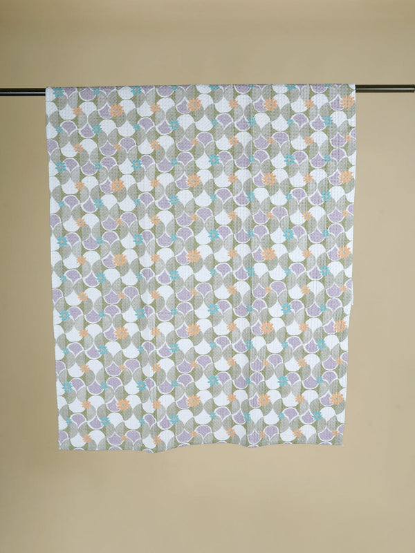 Mosiac Purple Bath Towel