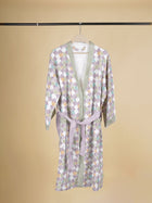Mosiac Purple Bathrobe