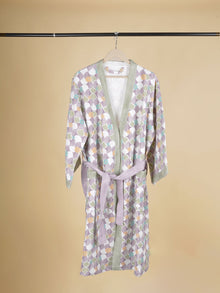 Mosiac Purple Bathrobe