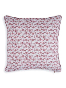 Khwaab Green Embroidered Cushion Cover 16"x 16" ( 40cm x 40cm)