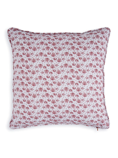 Khwaab Green Embroidered Cushion Cover 16"x 16" ( 40cm x 40cm)