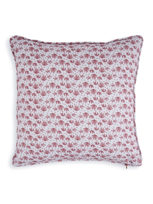 Khwaab Green Embroidered Cushion Cover 16"x 16" ( 40cm x 40cm)