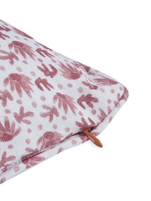 Khwaab Green Embroidered Cushion Cover 16"x 16" ( 40cm x 40cm)