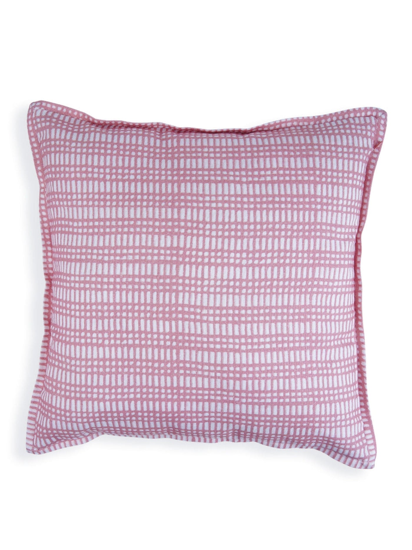 Mica Prism Terracotta Embroidered Cushion Cover