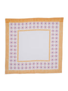 Set Of 2 - Raahat Yellow Flower Cotton Napkin