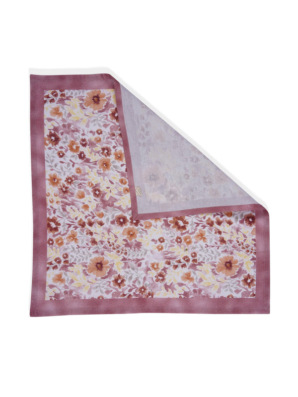 Set Of 2 - Blooming Dream Cotton Napkin