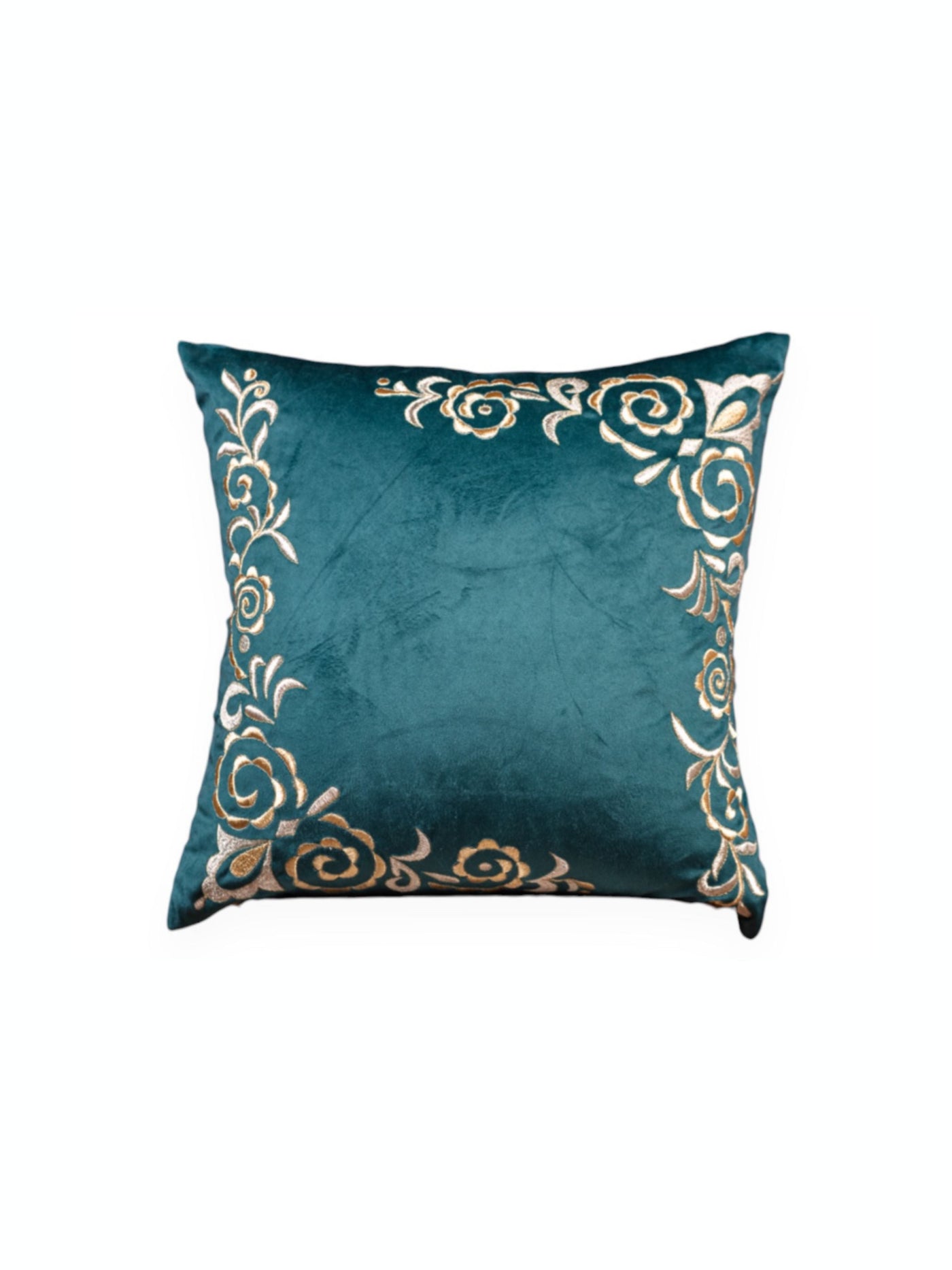 Teal Majestic Cushion Cover