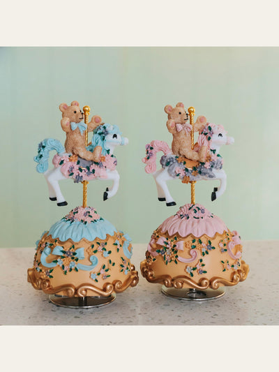 Teddy Bear Carousel music decor