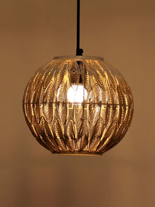 Tena Round Quilled Hanging Lamp