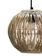 Tena Round Quilled Hanging Lamp