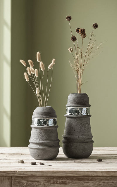 Terra Collection - Midnight Foam Vase