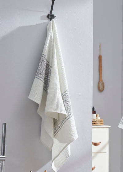 cotton waffle bathrobe