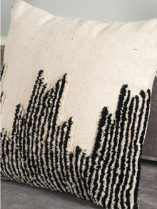 Tufted Cushion Cover - Textured Kilim