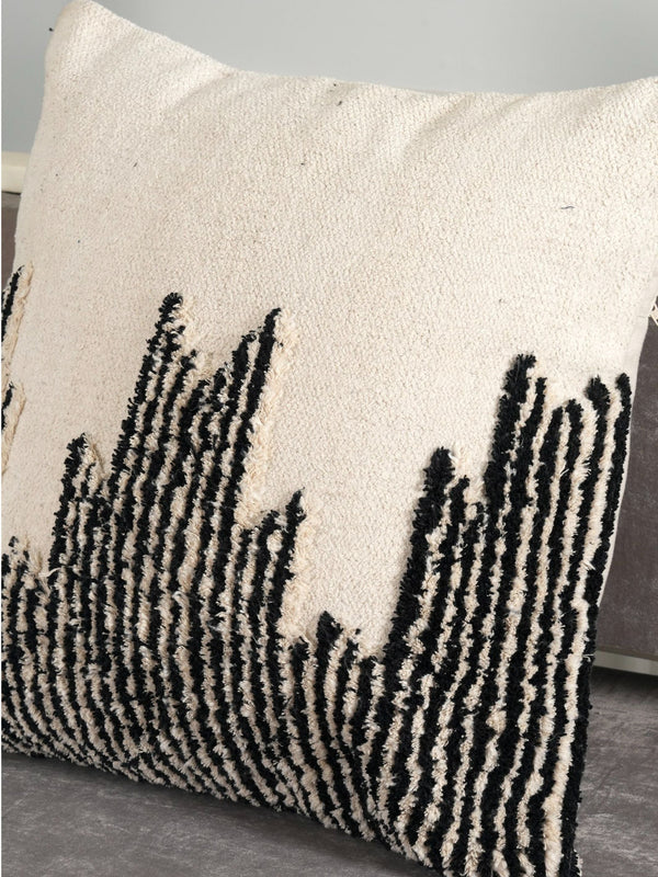 Tufted Cushion Cover - Textured Kilim