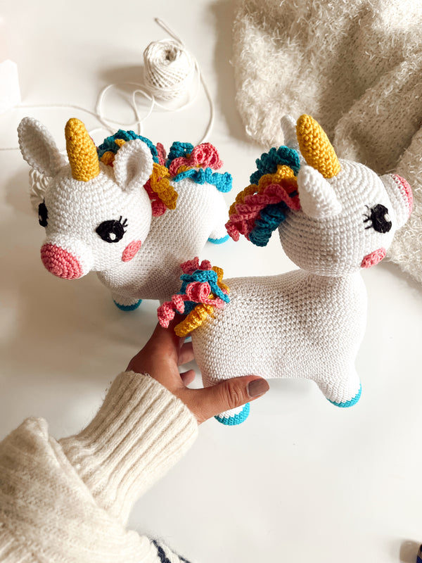 Crochet Unicorn Toy