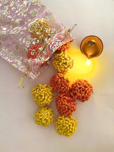 Crochet Genda Phool