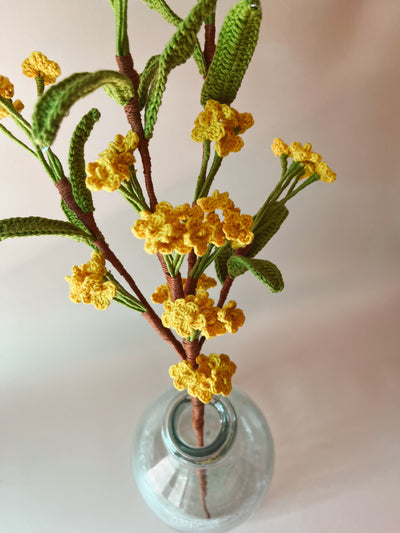 Crochet Golden Mimosa Steam