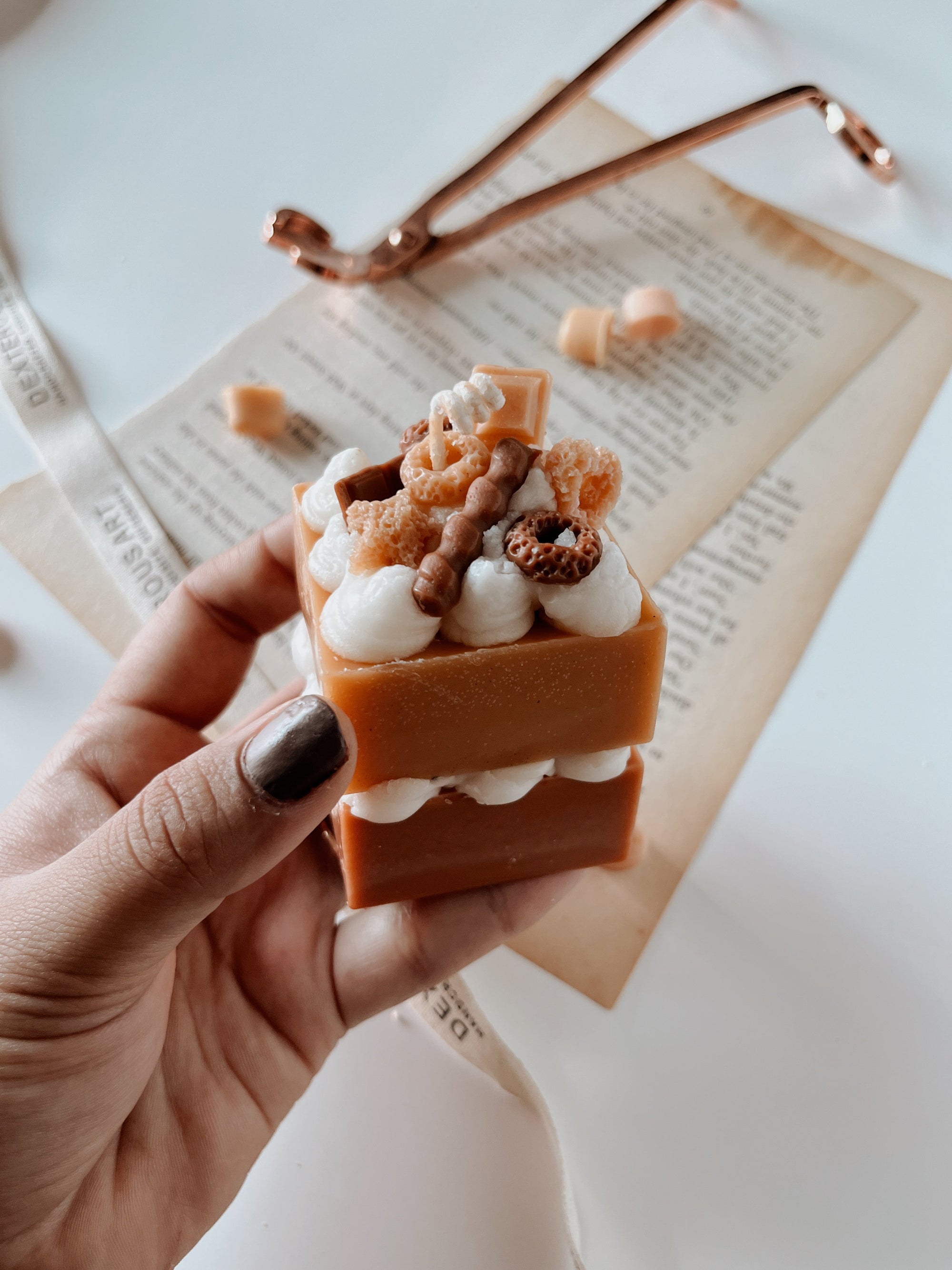 Pastry Dessert Candle