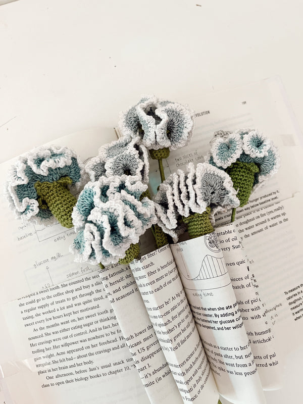 Carnation Crochet Flower