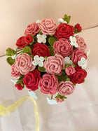 Crochet Rose Basket