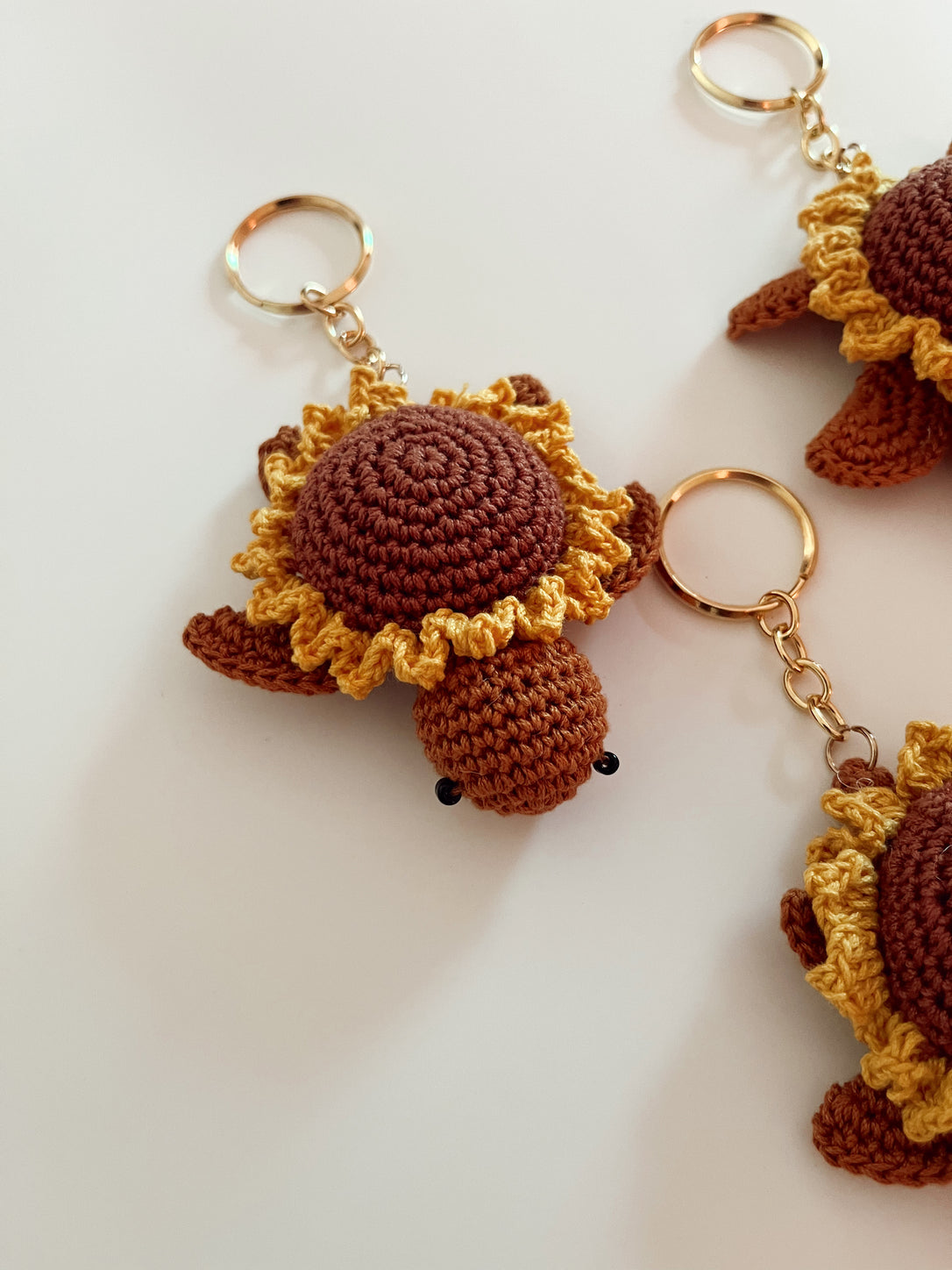 Crochet Turtle Bag Charm