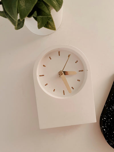 Concrete Arch Clock