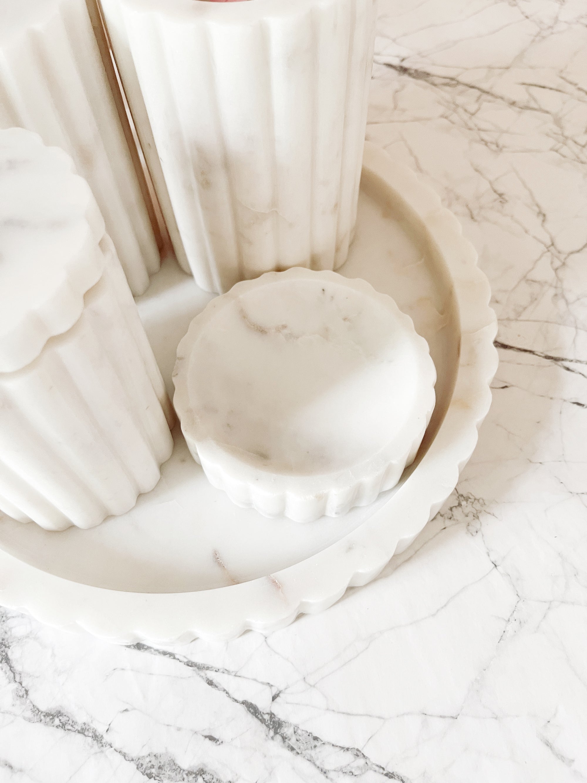 Bathroom Set - Marble