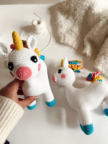 Crochet Unicorn Toy