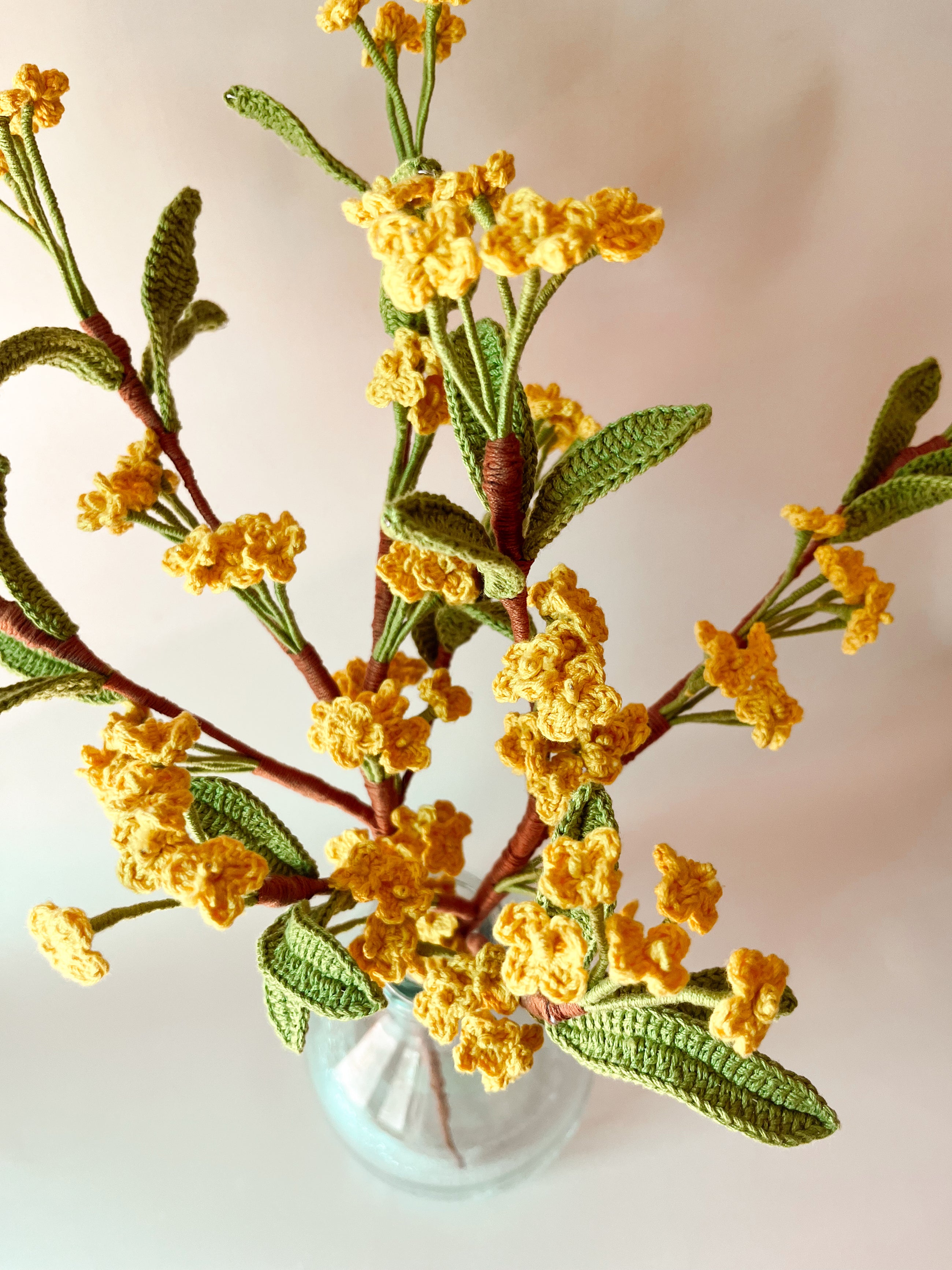 Crochet Golden Mimosa Steam