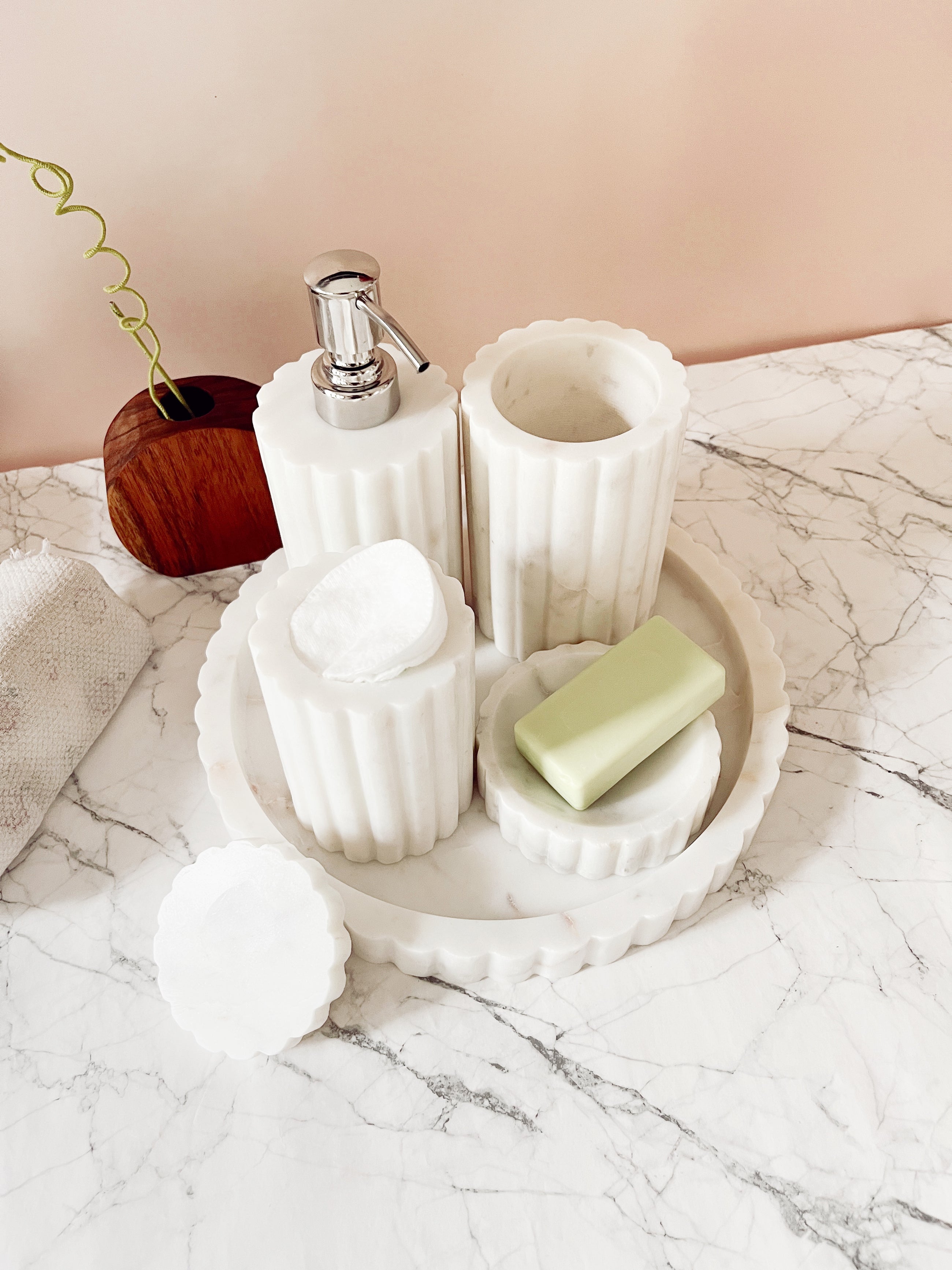Bathroom Set - Marble