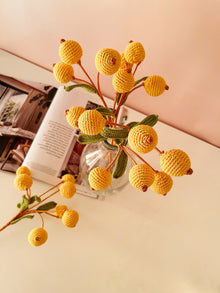 Crochet Fruit Decor Stick